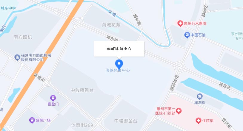 泉州家博会交通路线地图